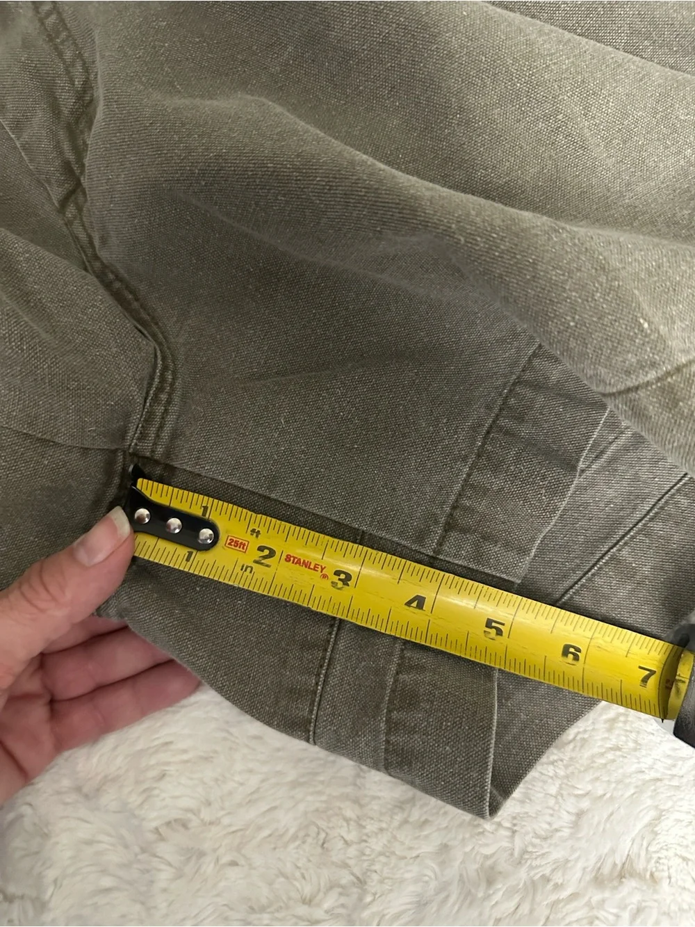 Mens vintage Patagonia Stand Up canvas shorts Sz 36